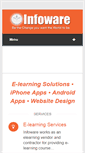 Mobile Screenshot of infowareindia.net