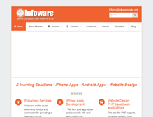 Tablet Screenshot of infowareindia.net